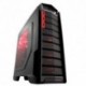 CASE ITEK M.TOWER GAMING "DEFENDER",  USB3, 3x12cm RED fan, Trasp Wind, Docking hot swap HDD/SSD - NO ALIM. BK