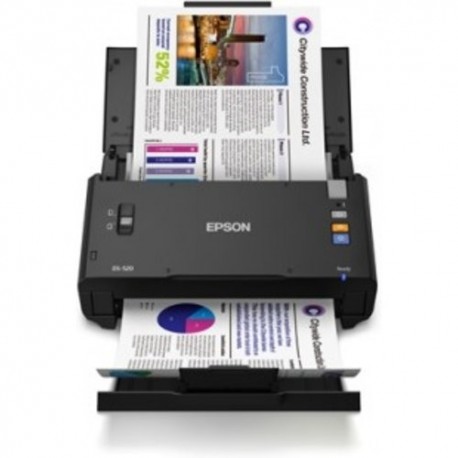 SCANNER EPSON DOCUMENTALE DS-520 A4 26ppm/52ipm 600X600dpi ADF USB 2.0