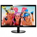 MONITOR PHILIPS LED 24" Wide 246V5LHAB 0.277 1920x1080 Full HD 1ms 250cd/m² 1000:1(10.000.000:1) 2x2W MM HDMI VESA GAMING