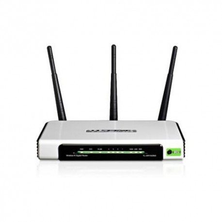 ROUTER TP-LINK TL-WR1043ND 450M 802.11 n/g/b ACCESS POINT SWITCH 4P GIGABIT 1P USB, 3 ANTENNE STACCABILI (no modem)