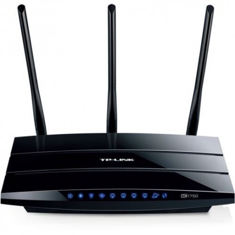 ROUTER TP-LINK Archer C7 WIRELESS GIGABIT DUAL BAND 1750Mbps, 802.11a/b/g/n/ac 1P WAN, 4P GIGABIT, 2P USB, 3 antenne est da 5dBi