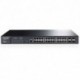 SWITCH TP-LINK TL-SG3424P 24P LAN GIGABIT PoE 10/100/1000Mbps 802.3AT/AF + 4 SLOT SFP COMBO, RACKMOUNTABLE RJ45 CASE ACCIAIO