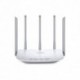 ROUTER TP-LINK AC1350 Archer C60 WIRELESS Dual Band  867Mbps 5GHz + 450Mbps a 2.4GHz, 1 10/100M WAN 4 10/100M LAN 5 Antenne