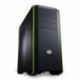 CASE COOLER MASTER M.TOWER CMS-693-GWN1 CM690 III VERDE 3x5,25" 7x3,5" 10x2,5" 2xUSB3.0 2xUSB2 LATO TRASP. No Alim