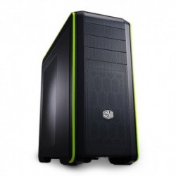 CASE COOLER MASTER M.TOWER CMS-693-GWN1 CM690 III VERDE 3x5,25" 7x3,5" 10x2,5" 2xUSB3.0 2xUSB2 LATO TRASP. No Alim