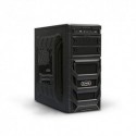 CASE ATLANTIS M.TOWER "ARIA A65", 2x5.25"- 4x3.5", 2XUSB+1XUSB 3.0 C.READER, **INC. ANTIVIRUS ATLANTIS*** NO ALIM. BLACK/SILVER