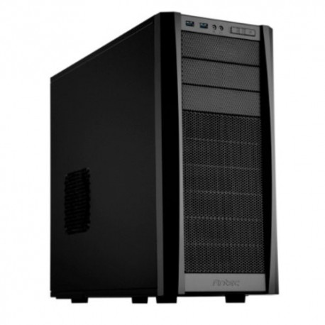 CASE ANTEC M.TOWER "THREE-HUNDRED-2", 3x5.25"- 6x3.5", 2* 2.5", 2XUSB, 2*VENT. 120mm + 3opz., NO ALIM. , BK , ATX