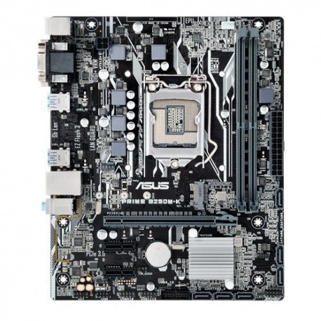 MB ASUS PRIME B250M-K (KABILAKE) B250 LGA1151  2DDR4 VGA+DVI 2*PCIe (RETROC. SKYLAKE) mATX