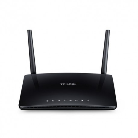 ROUTER TP-LINK Archer D20 AC750 WIRELESS DUAL BAND CON MODEM ADSL2+ 433Mbps a 5Ghz 300Mbps a 2.4GHz, 1P USB 2 antenne fiss