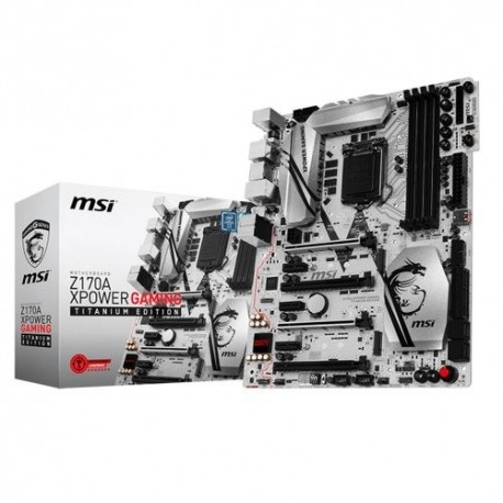 MB MSI Z170A XPOWER GAMING TITANIUM EDITION Z170 LGA1151 4DDR4 2*HDMI 3*PCIe 2* 6*SATA3 RAID SLI CFIRE 6*USB ATX