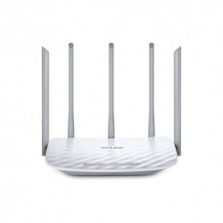 ROUTER TP-LINK AC1350 Archer C60 WIRELESS Dual Band  867Mbps 5GHz + 450Mbps a 2.4GHz, 1 10/100M WAN 4 10/100M LAN 5 Antenne