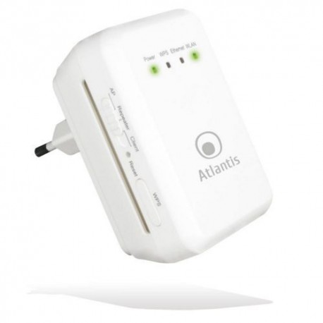 ACCESS POINT WIRELESS ATLANTIS A02-AP5-W300N 802.11b/g 300Mbps Modalità Repeater, Virtual AP