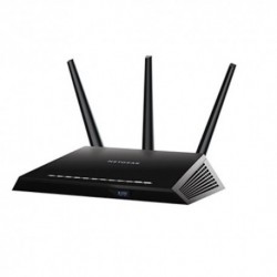 ROUTER BROADBAND NETGEAR R7000-100PES AC1900 Nighthawk dual band con processore DC a 1GHz,4P LAN,1P WAN, 1P USB 2.0, 1P USB 3.0