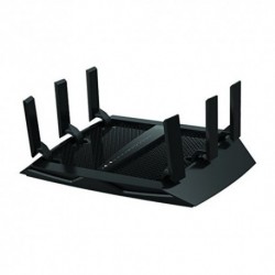 ROUTER WIRELESS AC3200 NETGEAR R8000-100PES X6 TRI-BAND -4P GIGA 1P WAN 1P USB2.0 1P USB 3.0 6 ANTENNE ESTERNE