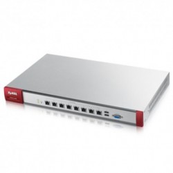 FIREWALL ZYXEL  ZYXUSG-1900-BUN 8xOPT,2xUSB,2000 VPN IPSec/L2TP, 250 SSL(espand a 750)+1anno di servizi AV,IDP,CF,AS