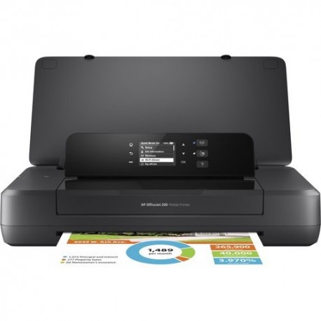 STAMPANTE HP PORTATILE OJ-200 A4 20/19PPM 128MB 50FF USB2.0 WiFi con batteria CZ993A